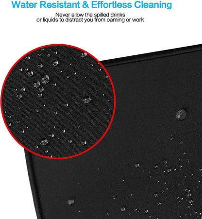 Large Mouse Pad Extended Speed Gaming Mouse Pad Fly Dragon Mouse Pad Gamer Office Computer Mouse Mat (A-Blue)